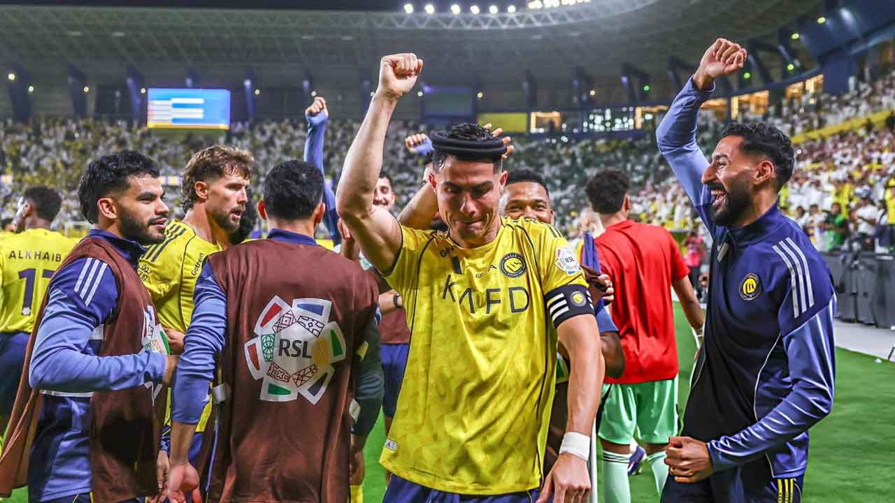 রোনালদোর রেকর্ডের রাতে শিরোপার আরও কাছে নাসর